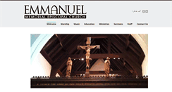 Desktop Screenshot of emmanuelmemorialepiscopal.org